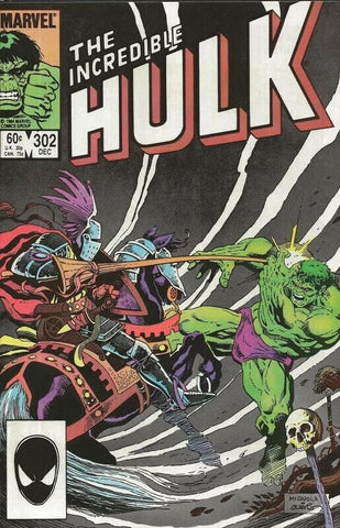 Incredible Hulk #302 ORIGINAL Vintage 1984 Marvel Comics 