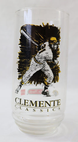 VINTAGE 1994 Eat n Park Roberto Clemente Classics Glass Pirates