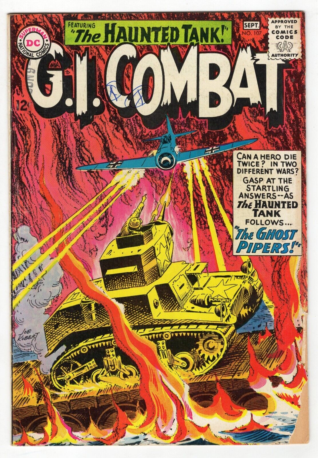 GI Combat #107 VINTAGE 1964 DC Comics