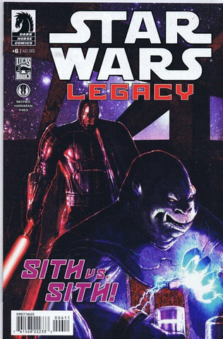 Star Wars Legacy #6 ORIGINAL Vintage 2013 Dark Horse Comics 