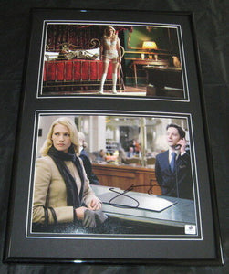 January Jones Signed Framed Photo Set 12x18 Mad Men Last Man on Earth