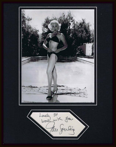 Jan Sterling Signed Framed 11x14 Photo Display 