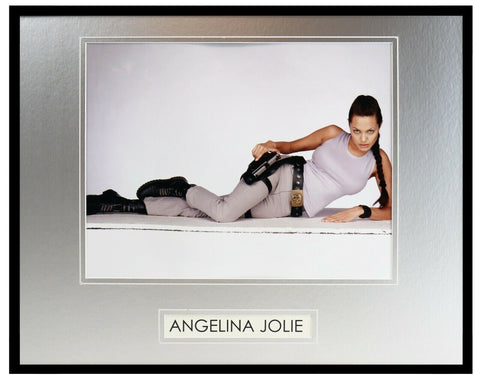 Angelina Jolie Tomb Raider Framed 16x20 Photo Display