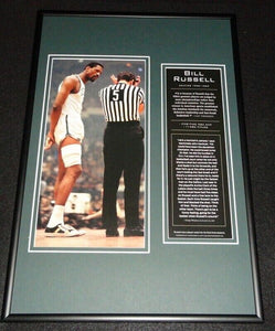 Bill Russell Boston Celtics Framed 12x18 Photo Display B