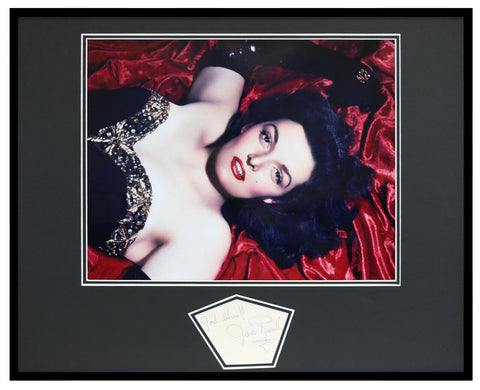 Jane Russell Signed Framed 16x20 Photo Display 