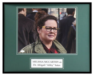 Melissa McCarthy Signed Framed 16x20 Photo Display JSA Ghostbusters