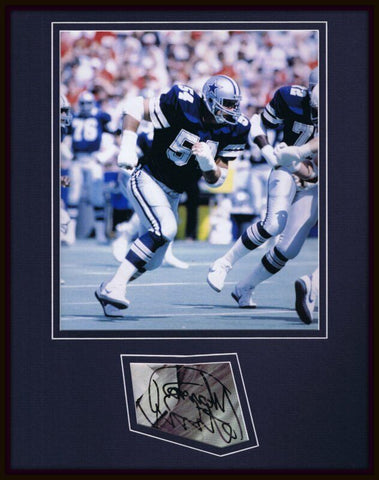 Randy White Signed Framed 11x14 Photo Display Dallas Cowboys 