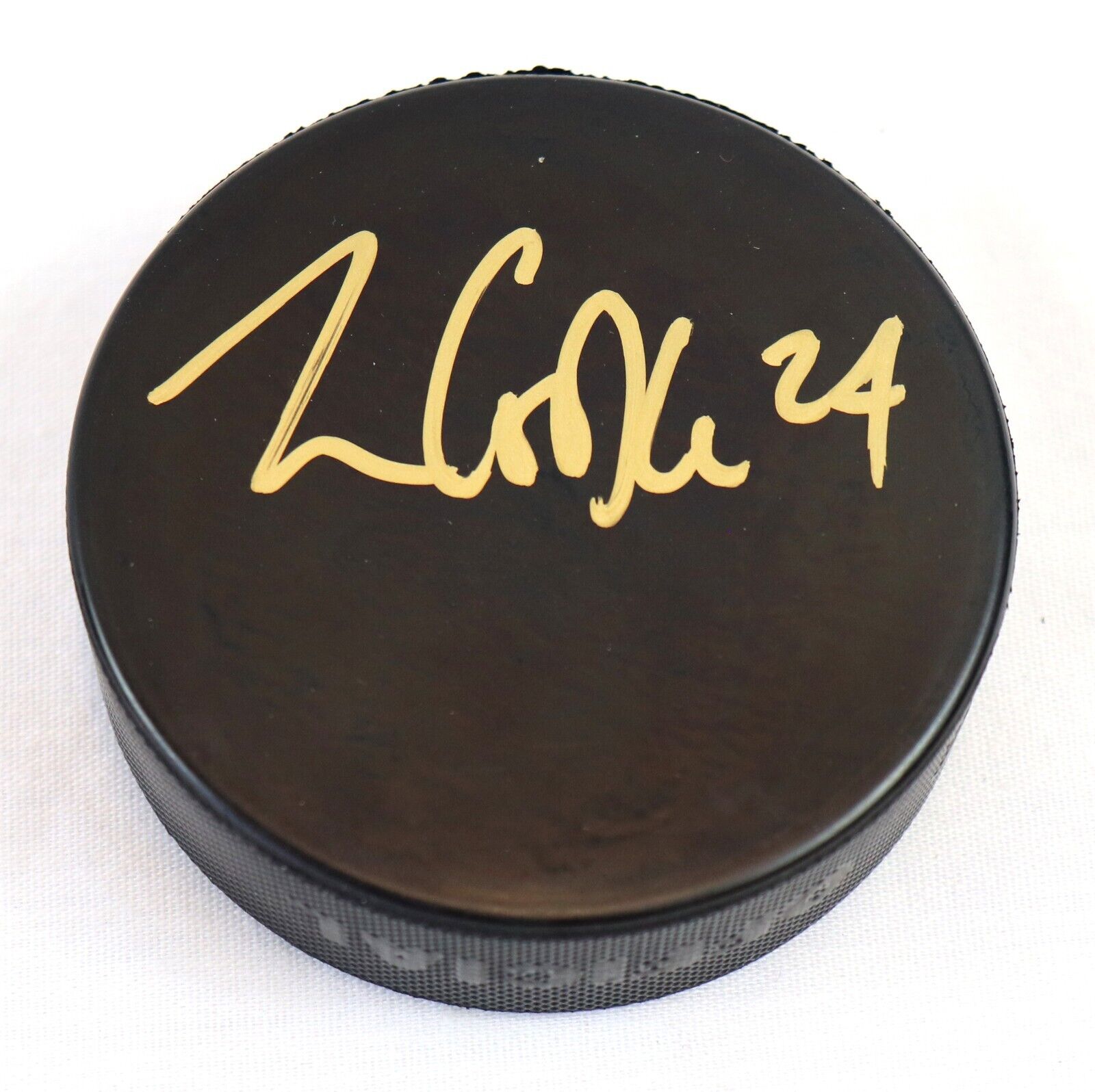 Matt Cooke Signed Hockey Puck Penguins Canucks Wild