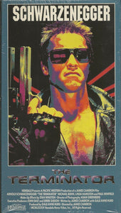 Terminator VINTAGE VHS Cassette Arnold Schwarzenegger Linda Hamilton