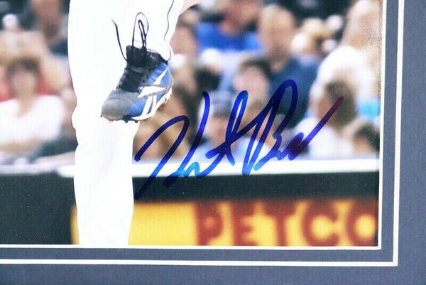 Heath Bell Signed Framed 16x20 All Star Game Slide Photo Set Padres 