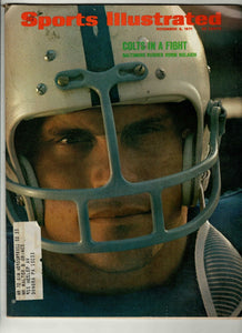 Nov 8 1971 Sports Illustrated Magazine Norm Bulaich Colts