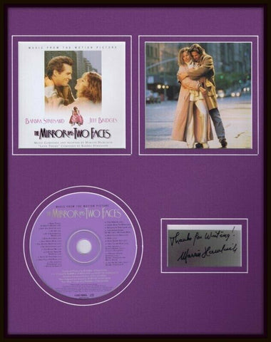 Marvin Hamlisch Signed Framed 11x14 Mirror Has Two Faces CD & Photo Display 