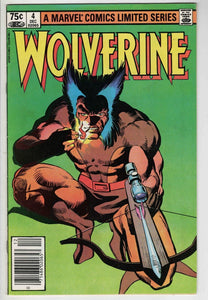 Wolverine #4 VINTAGE 1982 Marvel Comics