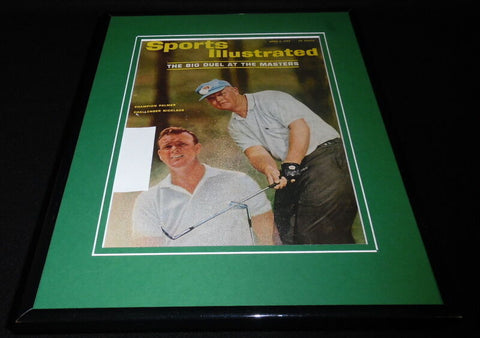 Jack Nicklaus Arnold Palmer Framed ORIGINAL 1965 Sports Illustrated Cover