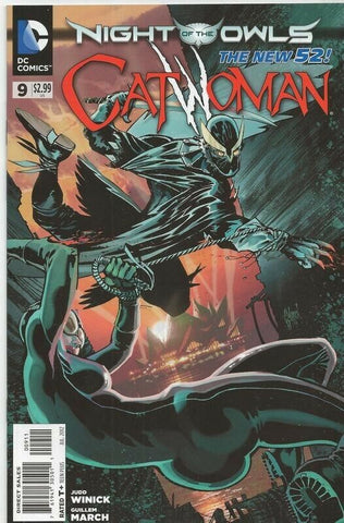 Catwoman #9 ORIGINAL Vintage 2012 DC Comics GGA