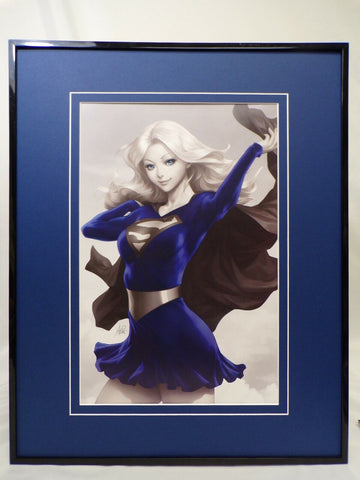 Supergirl #23 Framed 16x20 Poster Display DC Comics Artgerm GGA