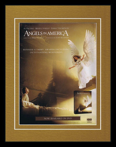 Angels in America 2004 Framed 11x14 ORIGINAL Vintage Advertisement Meryl Streep