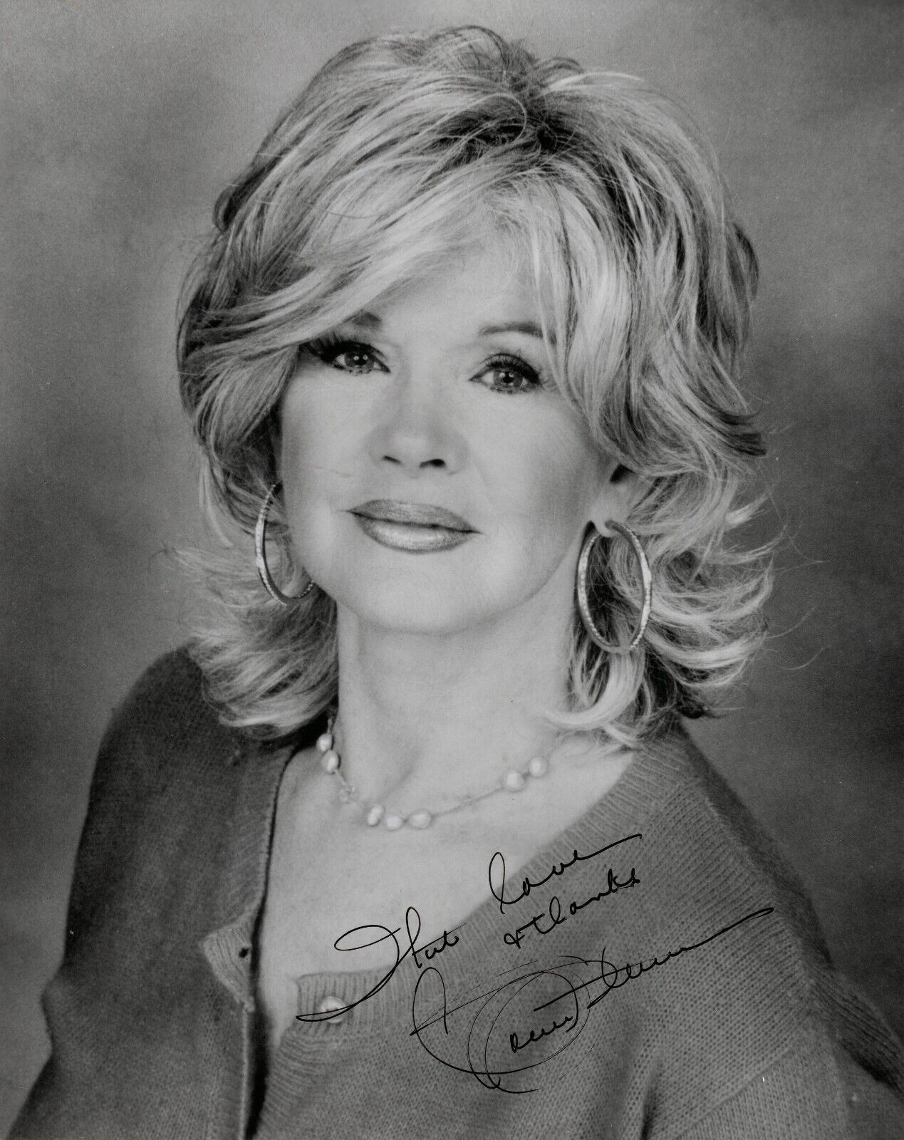 Connie Stevens Signed 8x10 Photo JSA