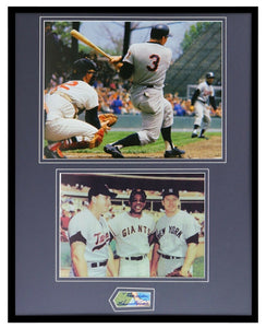 Harmon Killebrew Signed Framed 16x20 Photo Set Twins w/Mickey Mantle Willie Mays