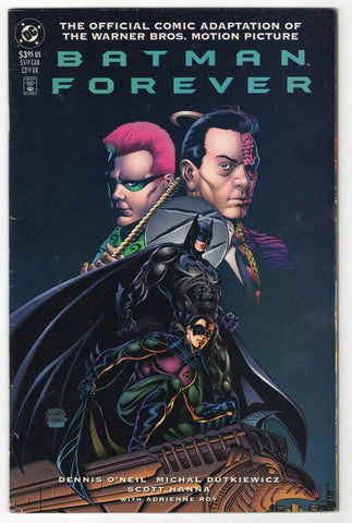 Batman Forever Movie Adaptation #1 VINTAGE 1995 DC Comics Jim Carrey