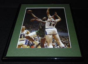 Bill Russell vs Darrall Imhoff Framed 11x14 Photo Display Celtics vs Lakers