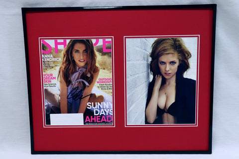 Anna Kendrick Signed Framed 16x20 2020 Shape Magazine Cover & Photo Display