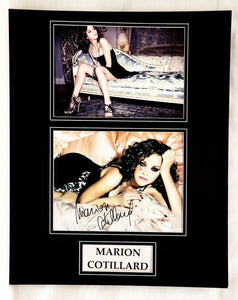 Marion Cotillard Signed Framed 16x20 Photo Set JSA Dark Knight Rises