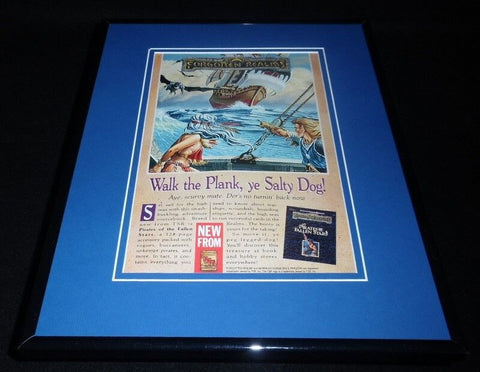 Pirates of the Fallen Stars 1992 TSR 11x14 Framed ORIGINAL Vintage Advertisement