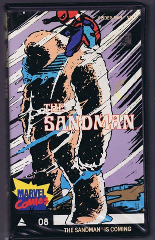 1985 Prism Sandman Marvel VINTAGE VHS Cassette Spider-Man Scorpion