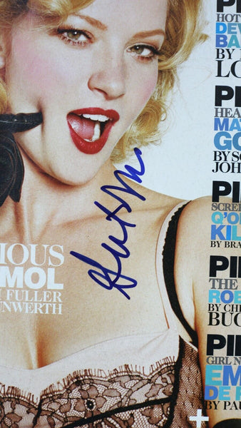 Gretchen Mol Signed Framed 16x20 Interview Magazine Cover & Photo Display JSA