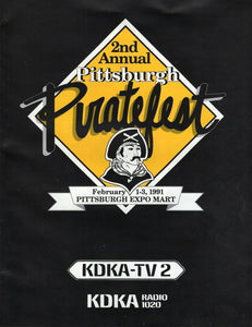 VINTAGE 1991 Pittsburgh Pirates Piratefest Convention Program