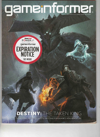 Game Informer Magazine #269 VINTAGE 2015 Destiny the Taken King