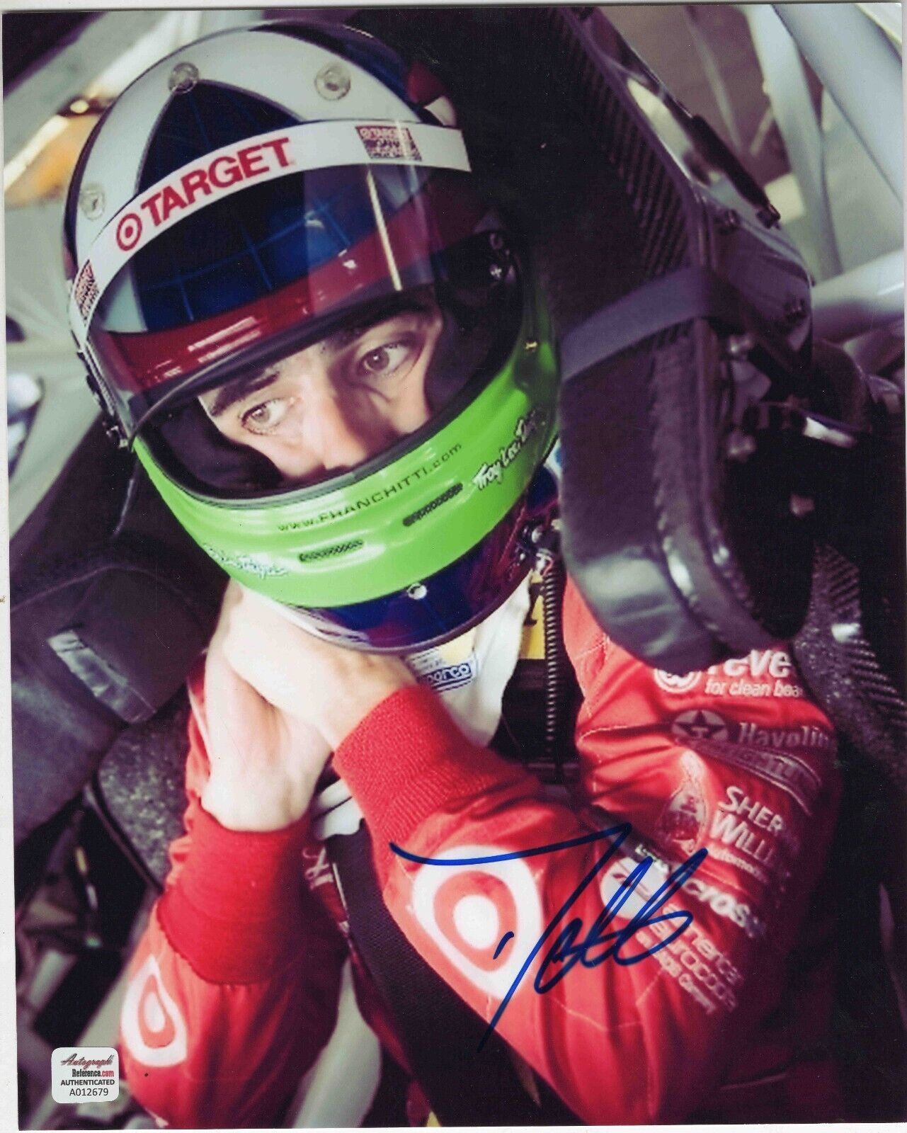 Dario Franchitti Signed 8x10 Photo