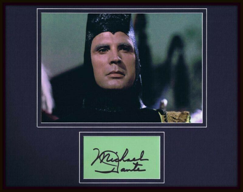 Michael Dante Signed Framed 11x14 Photo Display Star Trek