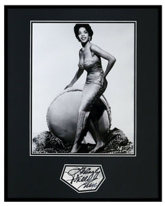 Della Reese Signed Framed 16x20 Poster Photo Display JSA Touched by An Angel