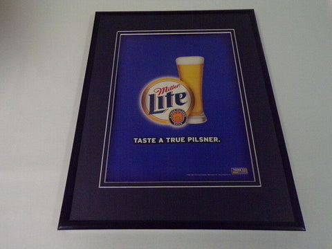 1999 Miller Lite Beer Framed 11x14 ORIGINAL Vintage Advertisement