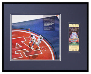 Dallas Cowboys Framed 16x20 Repro Super Bowl XXVIII Ticket & Photo Set