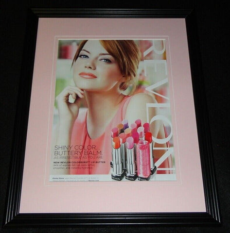 Emma Stone 2015 Revlon Colorburst 11x14 Framed ORIGINAL Advertisement