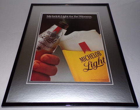 1983 Michelob Light Beer 11x14 Framed ORIGINAL Advertisement 