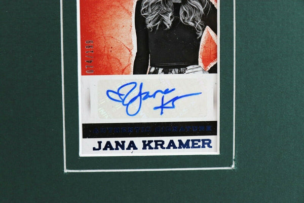 Jana Kramer Signed Framed 16x20 Photo & Thirty One CD Display PANINI