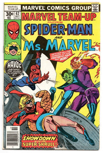 Marvel Team Up #62 VINTAGE 1977 Marvel Comics Spider-Man Ms Marvel