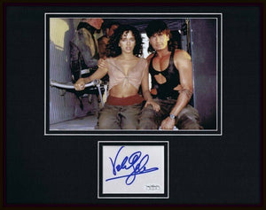 Valeria Golino Signed Framed 11x14 Photo Display JSA Hot Shots