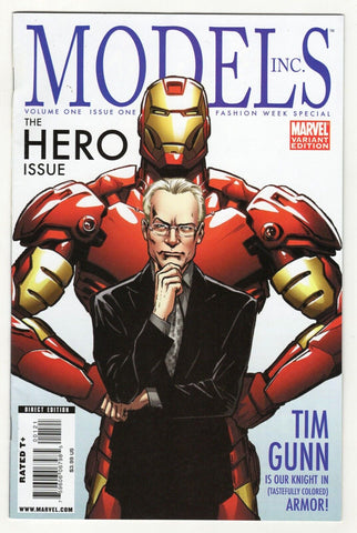 Models Inc #21 VINTAGE 2009 Marvel Comics Iron Man Tim Gunn