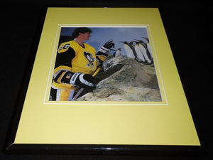 Mario Lemieux With Penguins Framed 11x14 Photo Display 