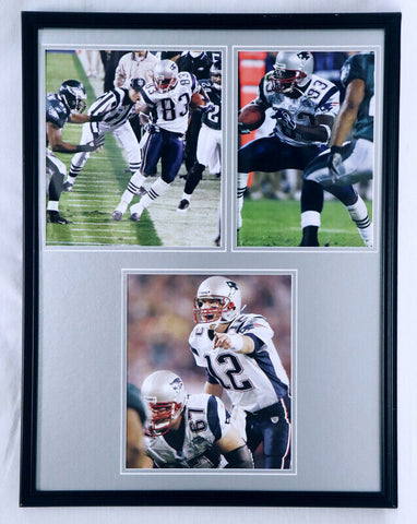 Super Bowl XXXIX New England Patriots Framed 18x24 Photo Collage Tom Brady