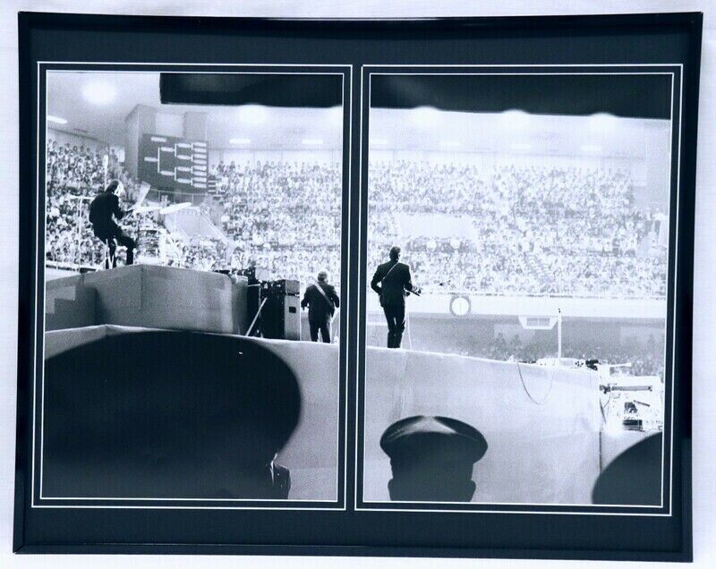 The Beatles in Tokyo 1966 Framed 16x20 Photo Display