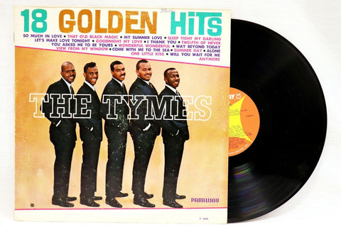 VINTAGE 18 Golden Hits by The Tymes LP Vinyl Record Album P-7049