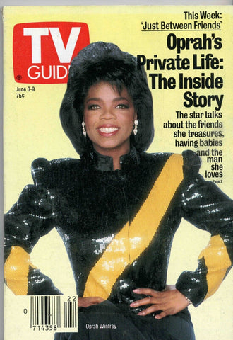 June 3 1989 TV Guide Magazine O Winfrey 2nd Solo Cover