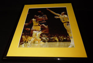 Earl the Pearl Monroe vs Lakers Framed 11x14 Photo Display Knicks 