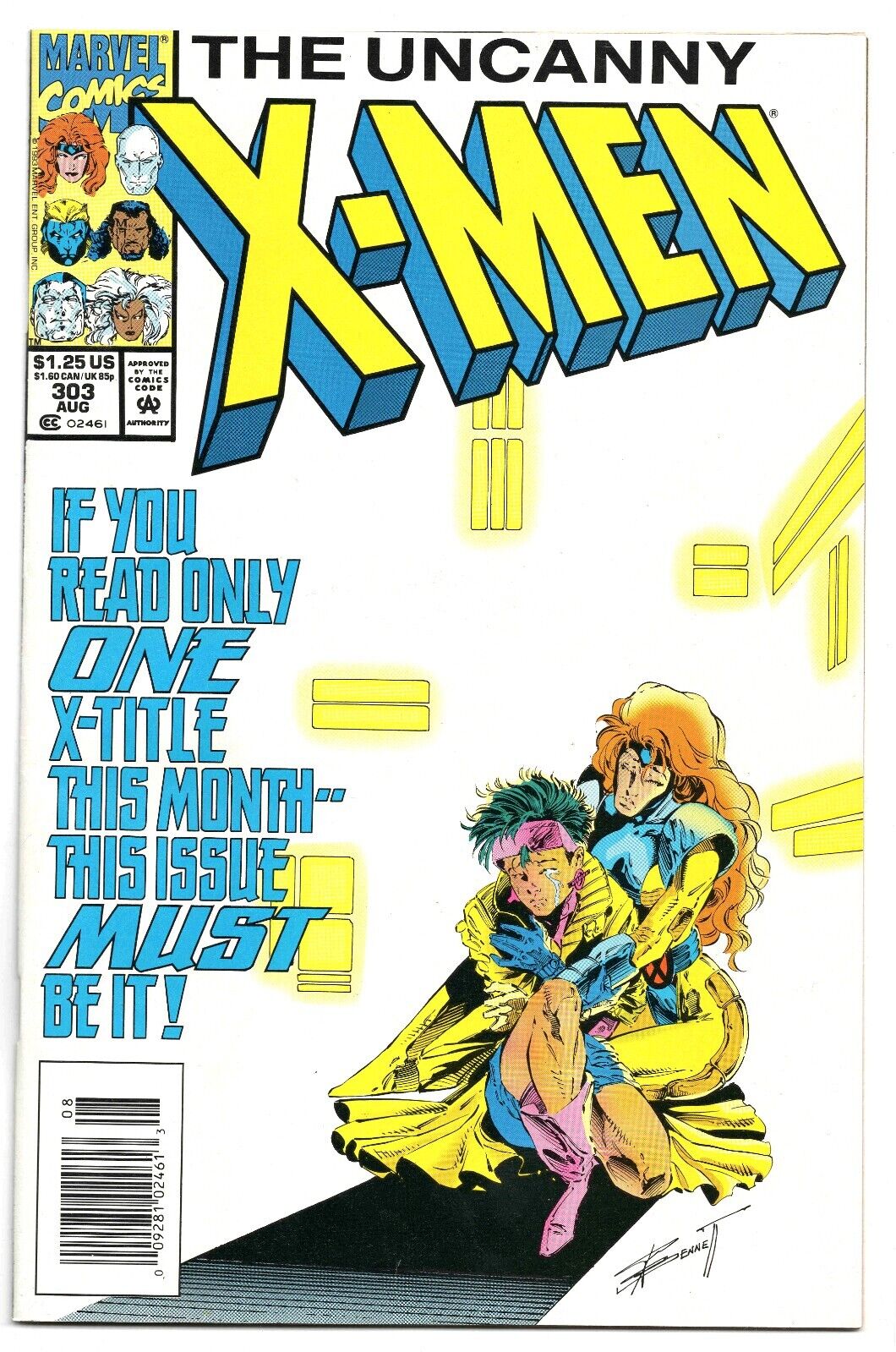 Uncanny X-Men #303 VINTAGE 1993 Marvel Comics